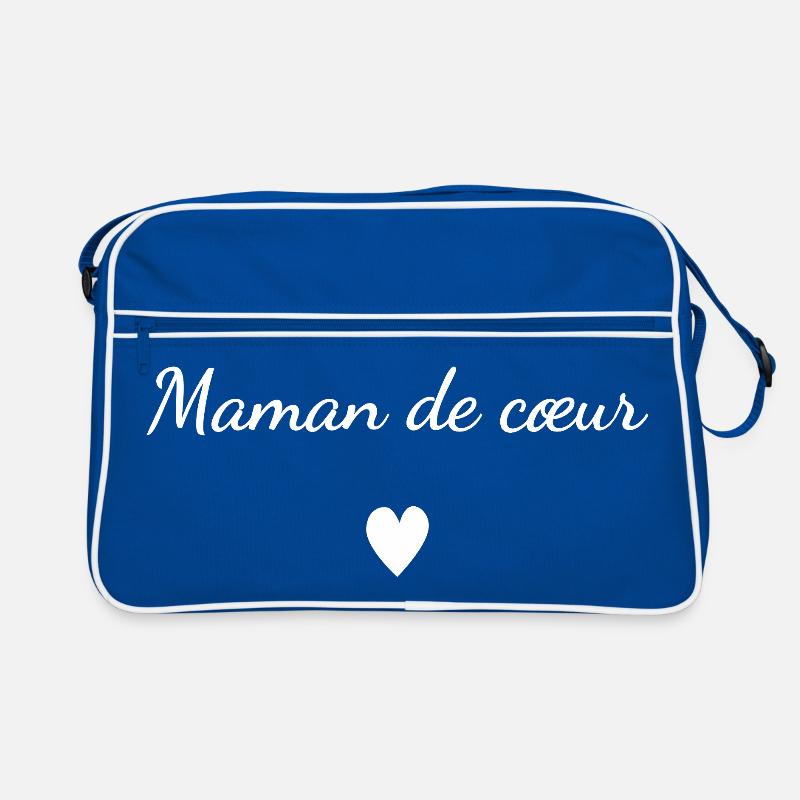 Maman de Coeur Sac Retro
