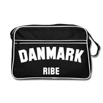 RIBE Denmark Dänemark - Retro Bag - black/white - Front