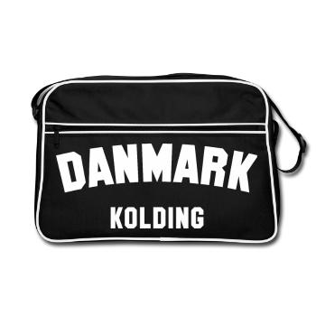 KOLDING Danemark Dänemark - Sac Retro - noir/blanc - Devant