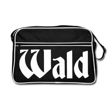 Forêt - Sac Retro - noir/blanc - Devant