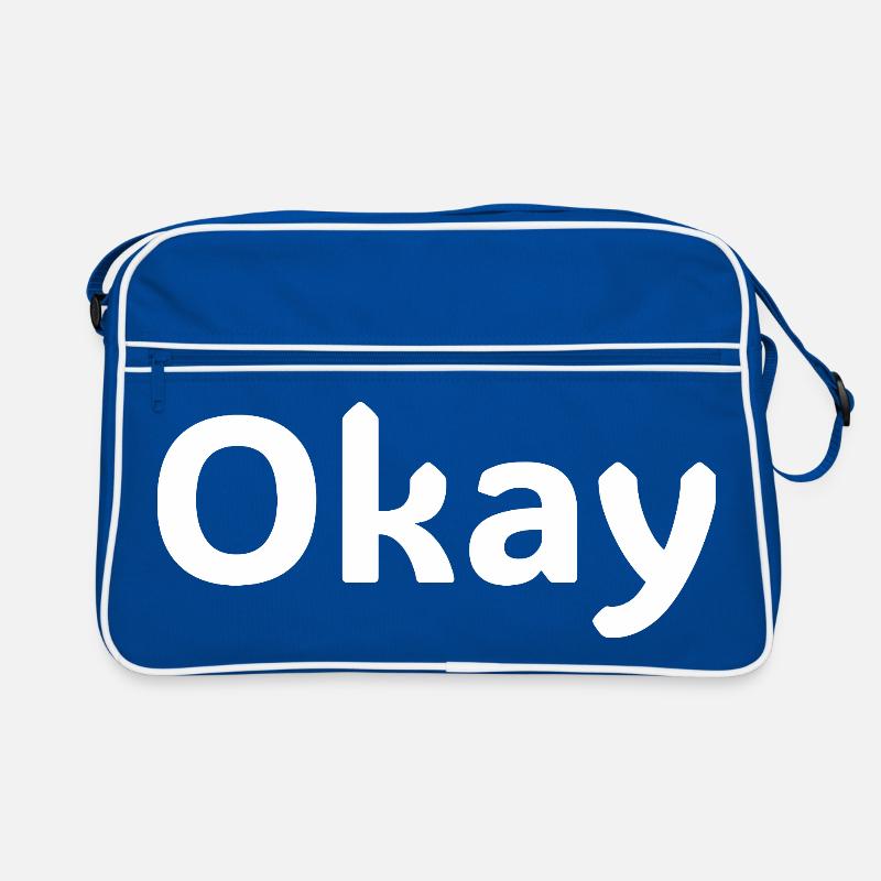 Ok, chemise statement minimalistisch Sac Retro