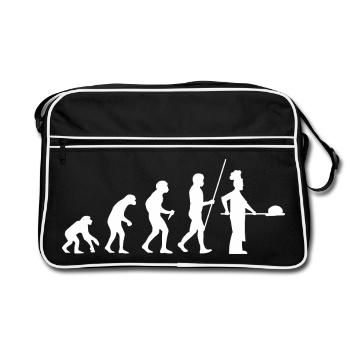 Baker Evolution - Retro Bag - black/white - Front