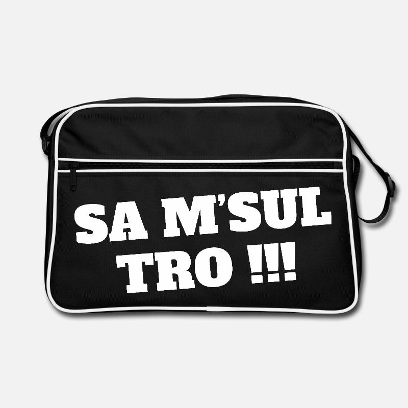 Jugend, SMS, Nachrichten Retro Tasche