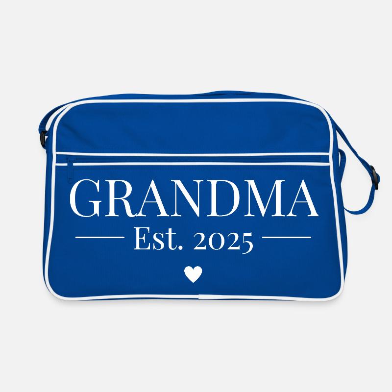 Oma gegründet 2025 Retro Tasche