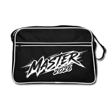 Master 2026 - Sac Retro - noir/blanc - Devant