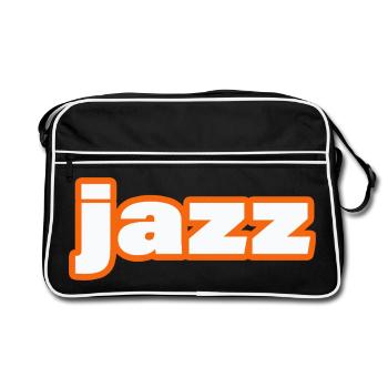 Jazz - Retro Bag - black/white - Front