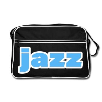 Jazz - Retro Bag - black/white - Front
