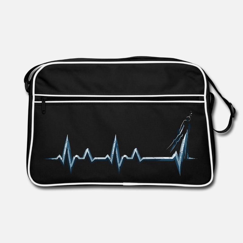 Apnoetauchen Freitauchen Retro Tasche
