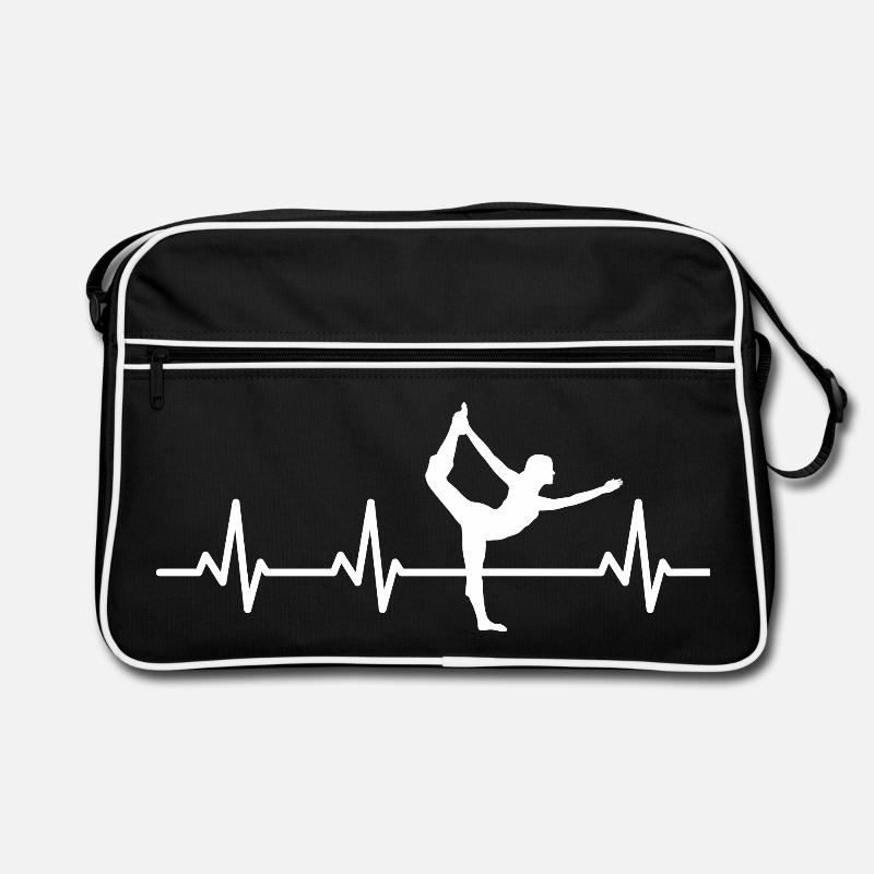 Yogini Herzschlag Retro Tasche