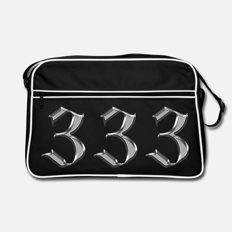 Angel Number 333 Support Retro Bag