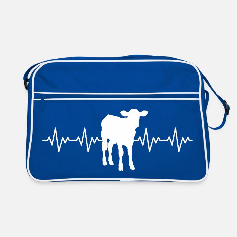 Bauer Calf ECG Heartbeat Retro Bag