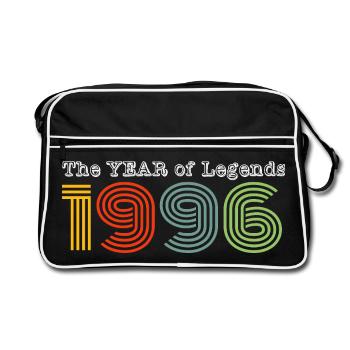 Millésime 1996 - Sac Retro - noir/blanc - Devant