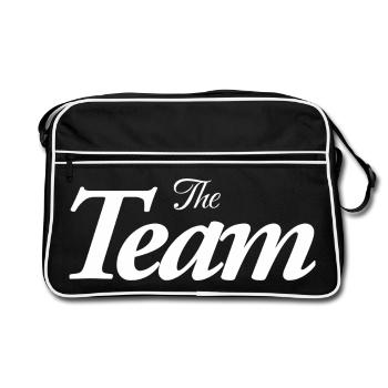 The Team - Retro Bag - black/white - Front