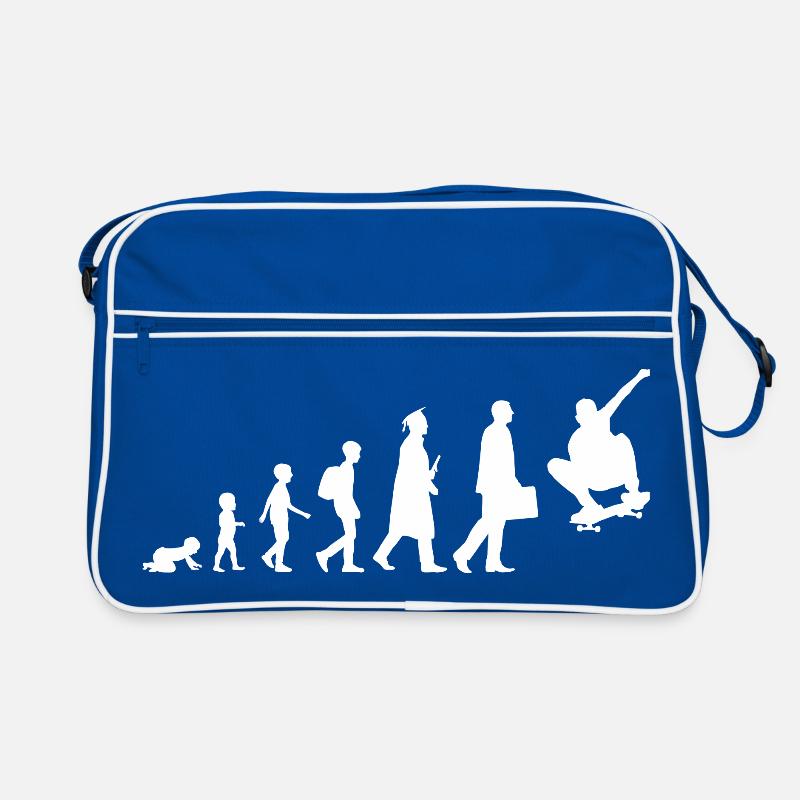 Entwicklung eines Skateboarders Retro Tasche