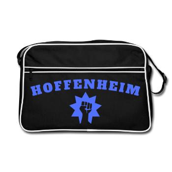 Hoffenheim - Sac Retro - noir/blanc - Devant