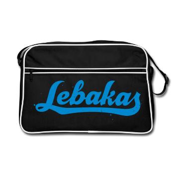 Milling Lebakas - Retro Bag - black/white - Front