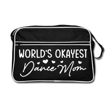 La maman de danse la plus correcte du monde - Sac Retro - noir/blanc - Devant