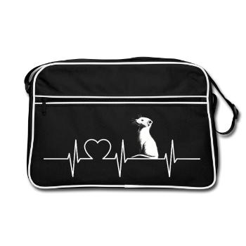 Mink Mink - Sac Retro - noir/blanc - Devant