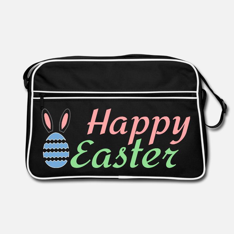 Happy Easter Retro Bag