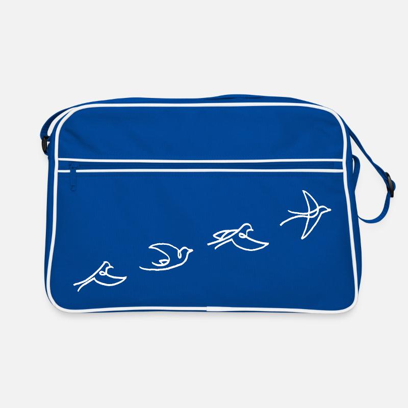 Le vol de l'oiseau blanc Sac Retro