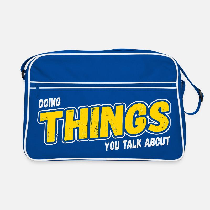 Faire les choses dont vous parlez Sac Retro