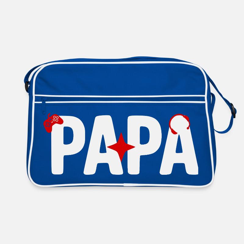 Dad Gamer with Controller Retro Bag