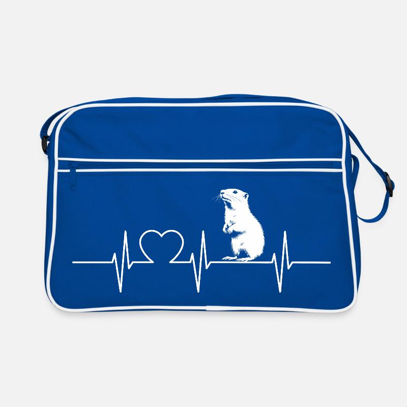 Murmeltiere Murmeltier Retro Tasche