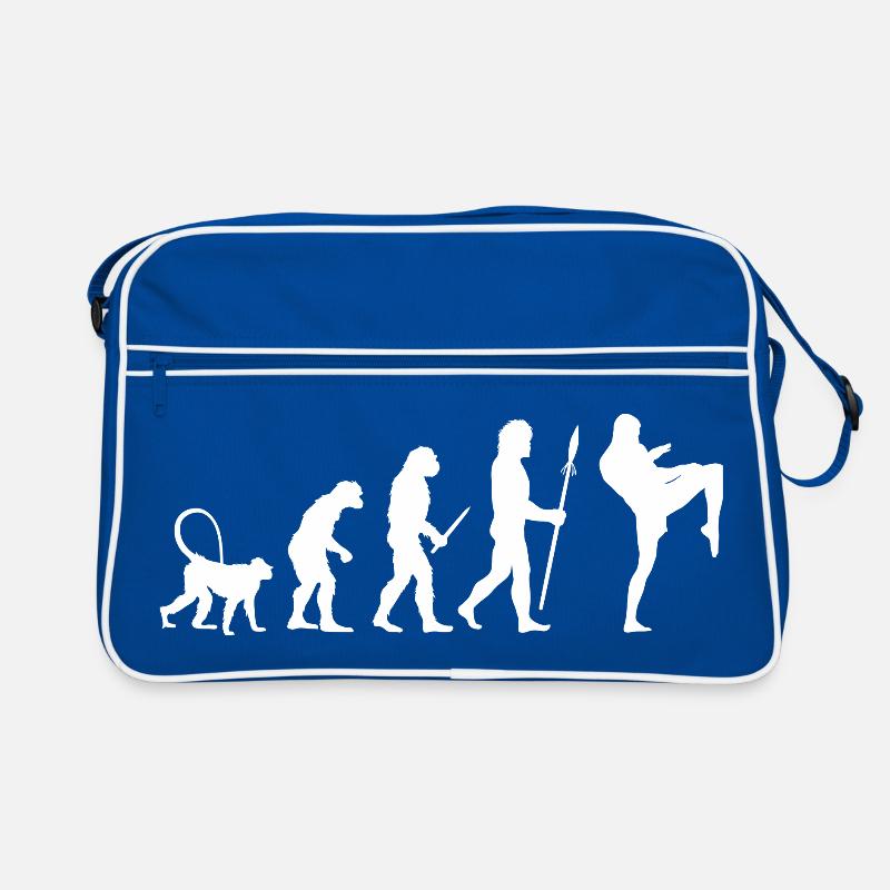 Entwicklung eines Kickboxers Retro Tasche