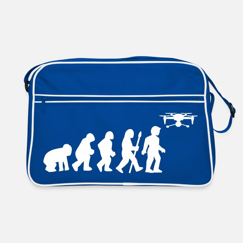 Drohnenpilot Evolution Quadrocopter Retro Tasche