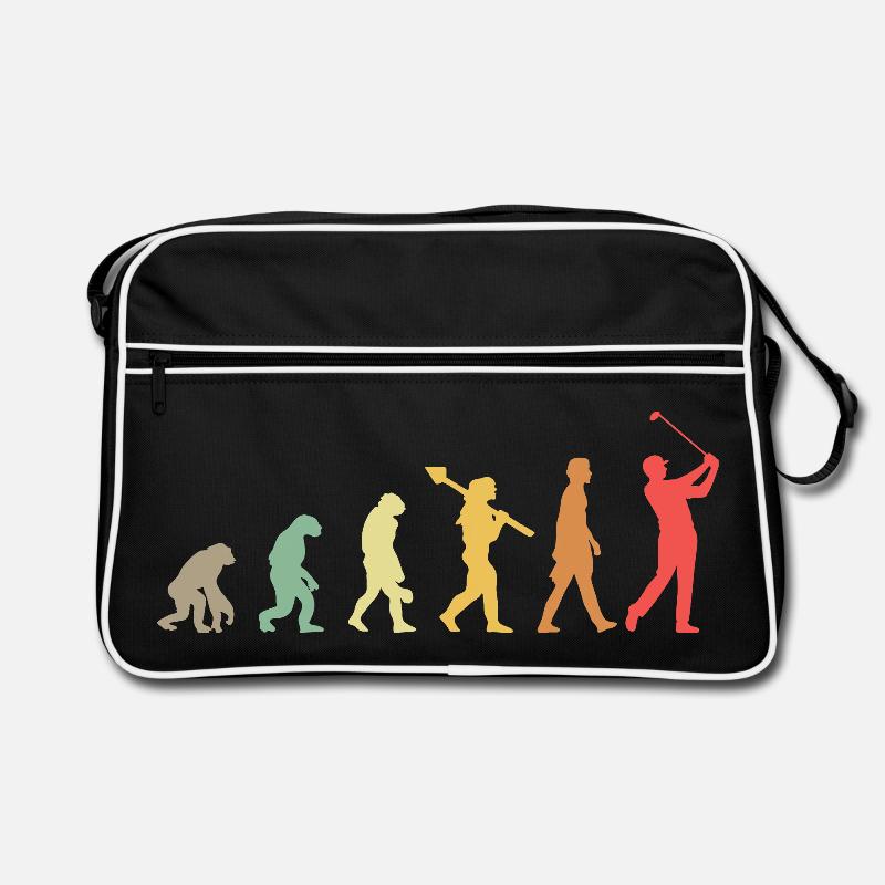 Golf Golfer Golf Course Golfer Evolution Retro Bag