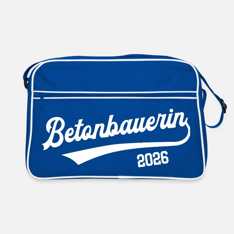 Concrete Worker 2026 Apprenticeship Profession Concrete Worker Retro Bag