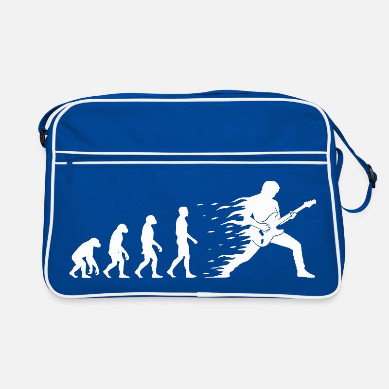 Evolution Guitar Rock Music T-Shirt Motif Sac Retro