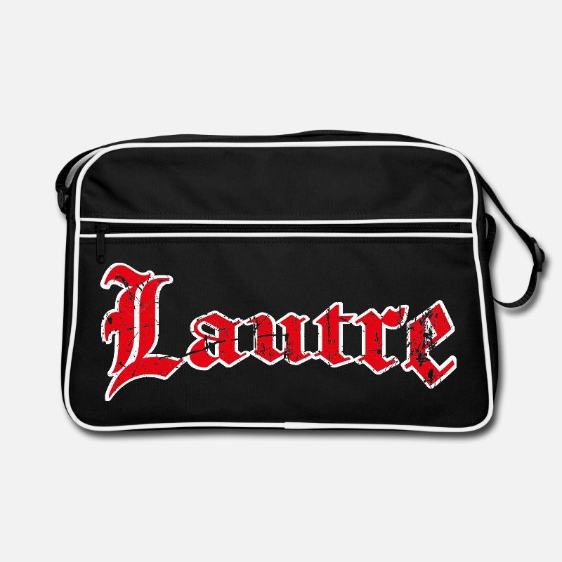 Lautre Kaiserslautern Pfälzer - Retro Tasche - Schwarz/Weiß