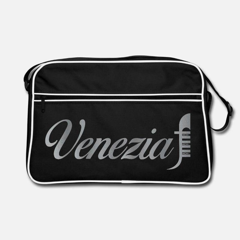 Venezia Script Metallic Retro Bag