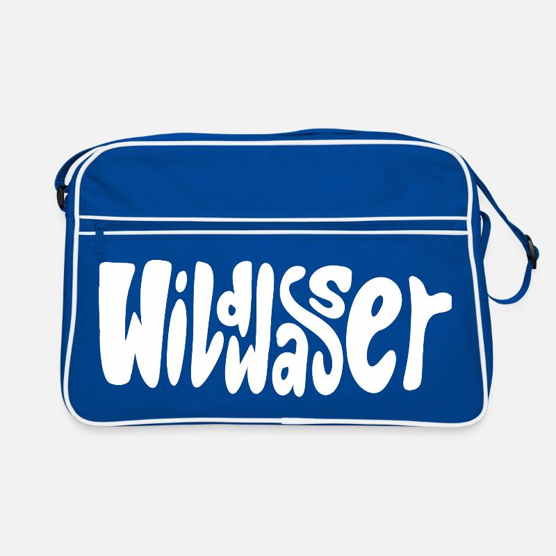 Whitewater lettering Retro Bag