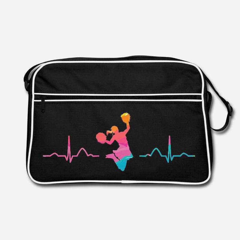 Cheerleader Cheer Mom Cheerleading Retro Bag