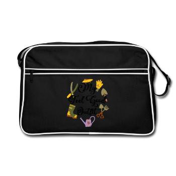 Garden My Feel Good Outfit - Retro Bag - black/white - Front