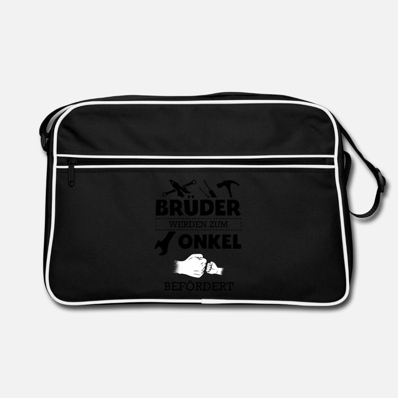 Großartige Brüder Onkel Befördert Retro Tasche