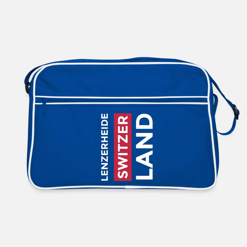 Lenzerheide Souvenir Graubünden Schweiz Retro Tasche