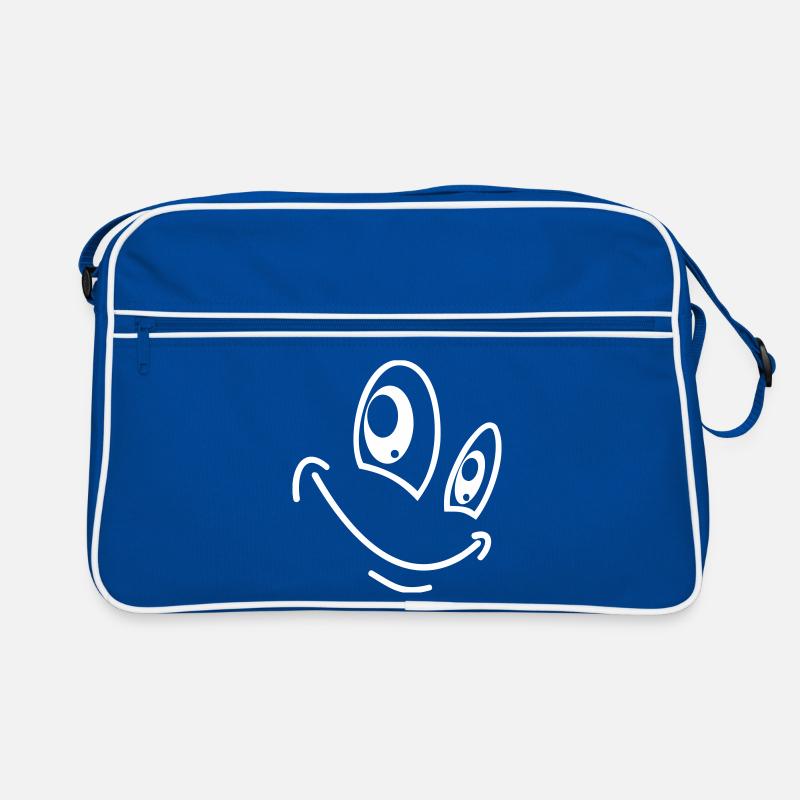 Drôle de visage Sac Retro