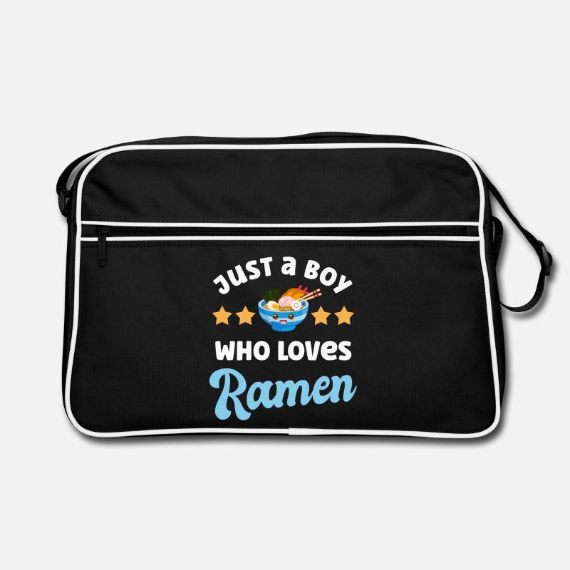 Ramen Noodles Retro Bag