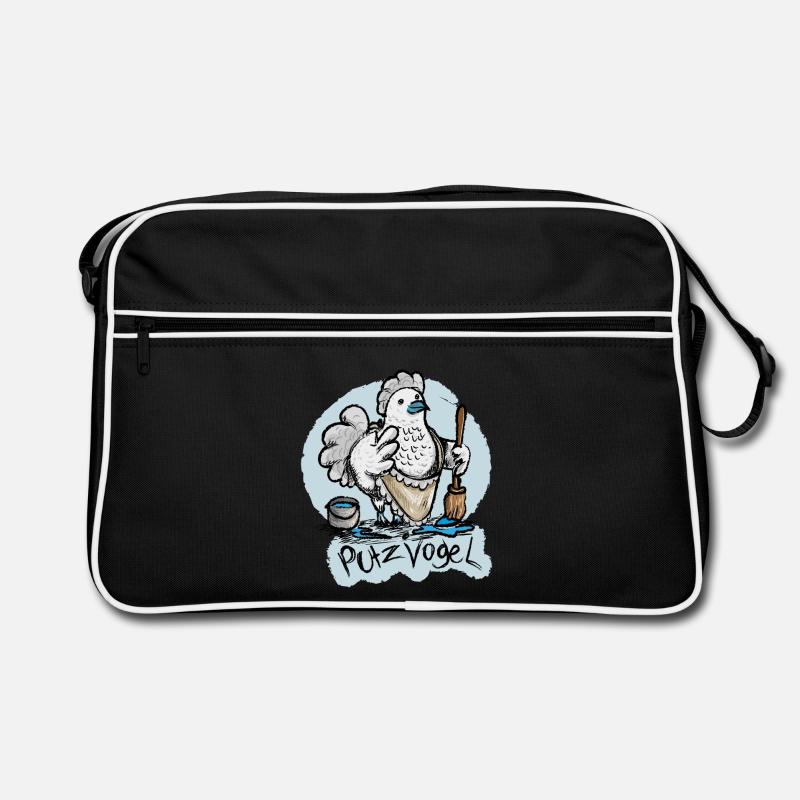Mein Putzvogel Retro Tasche