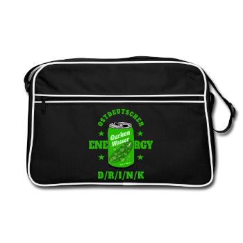 Boisson énergisante est-allemande - Sac Retro - noir/blanc - Devant