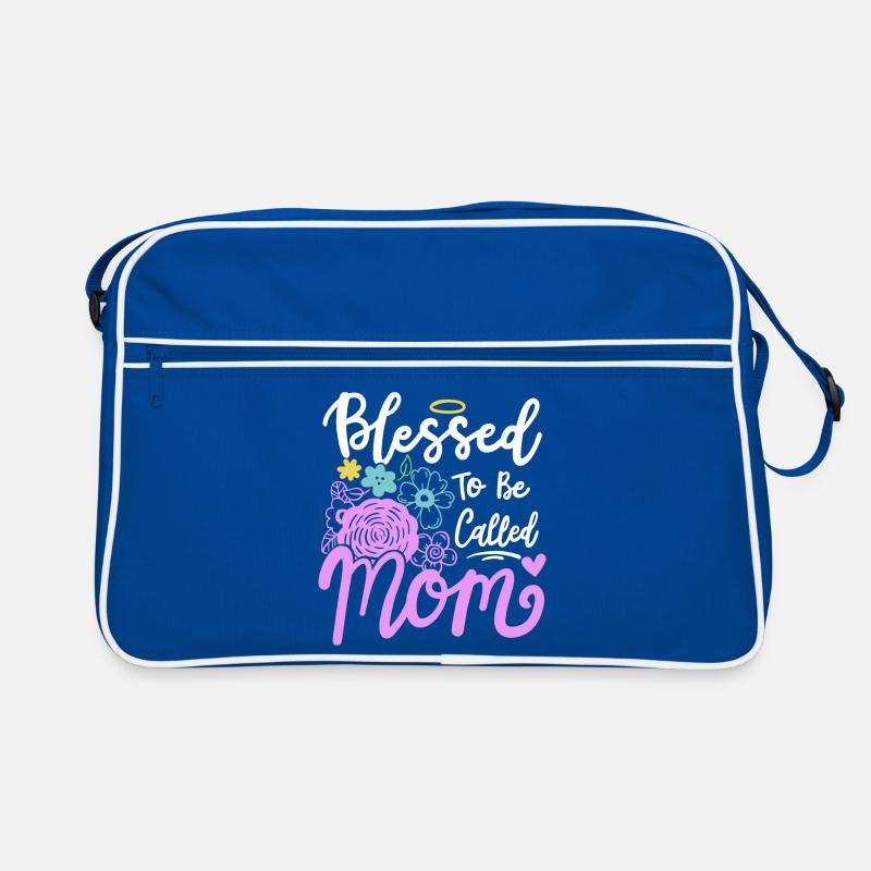 Gesegnete Mama Muttertag Retro Tasche