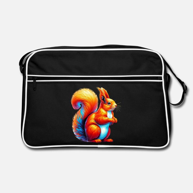 Squirrel Retro Bag
