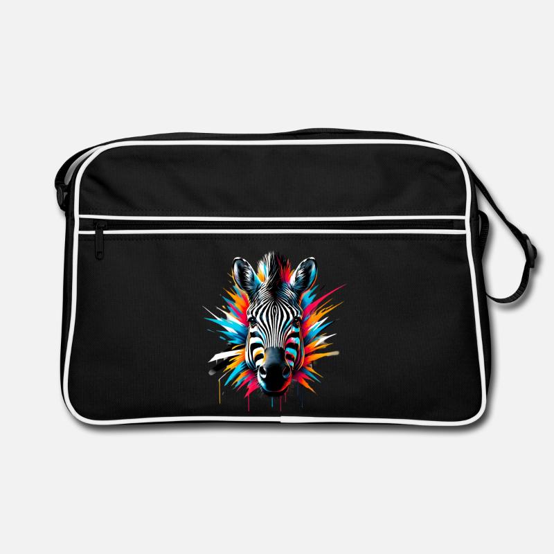 Zebra Retro Tasche