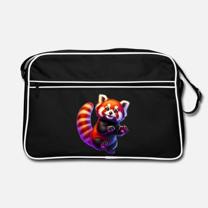 Red panda Retro Bag