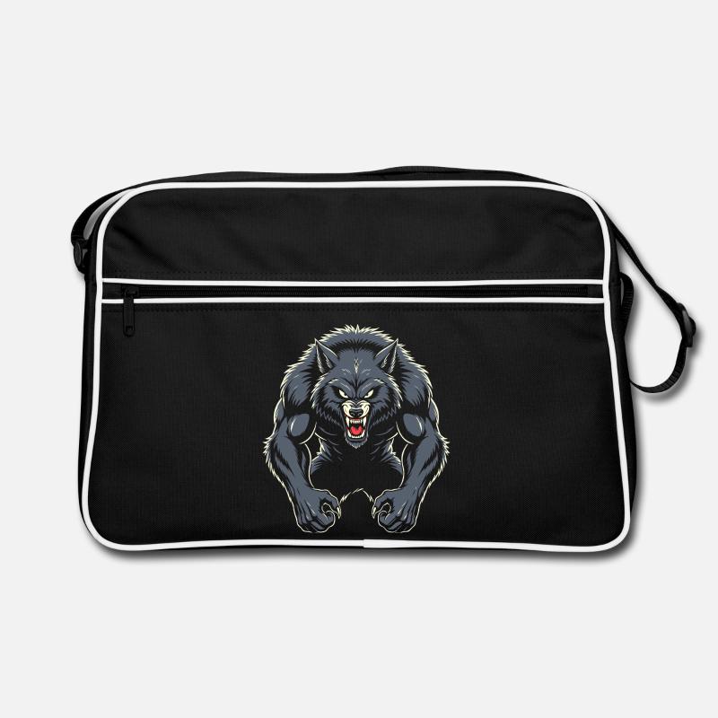 Werwolf Retro Tasche