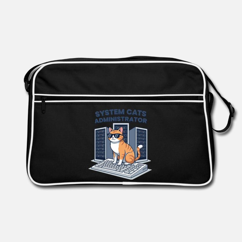 System Cats Administrator Retro Tasche
