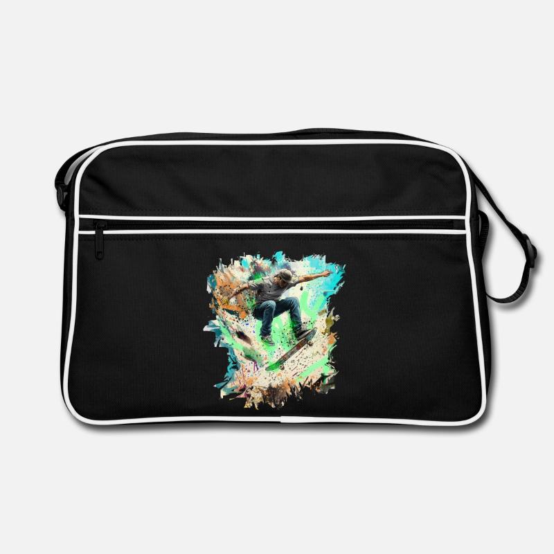 Skateboarding Sac Retro